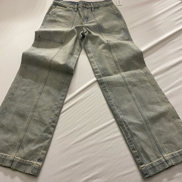 PacSun Light Blue Low Rise Casey Baggy Denim Jeans - Picture 6 of 7